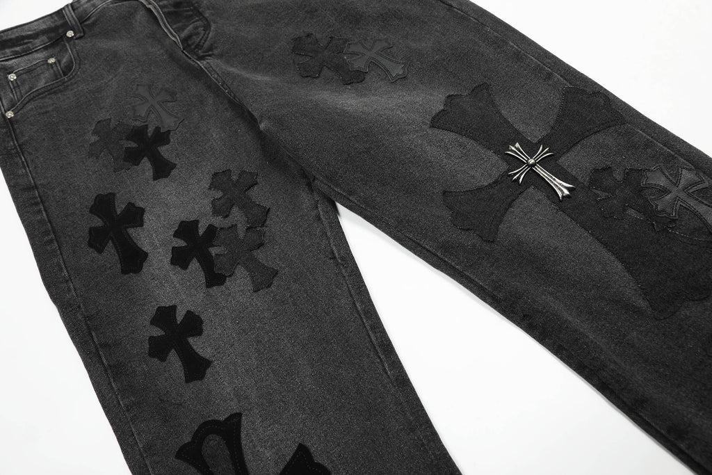 CHROME-HEARTS NEW Pants 8120