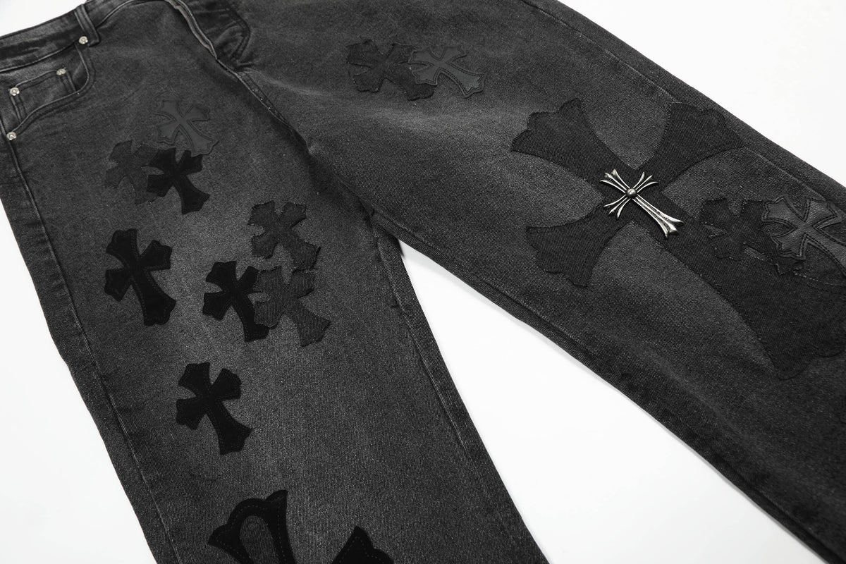 CHROME-HEARTS NEW Pants 8120